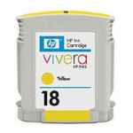 1 x Genuine HP 18 Yellow Ink Cartridge C4939A