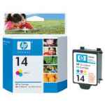 1 x Genuine HP 14 Colour Ink Cartridge C5010DA