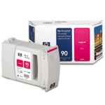 1 x Genuine HP 90 Magenta Ink Cartridge C5062A