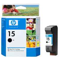 1 x Genuine HP 15 Black Ink Cartridge C6615DA