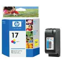 1 x Genuine HP 17 Colour Ink Cartridge C6625AA