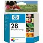 1 x Genuine HP 28 Colour Ink Cartridge C8728AA