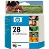 1 x Genuine HP 28 Colour Ink Cartridge C8728AA