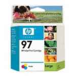 1 x Genuine HP 97 Colour Ink Cartridge C9363WA