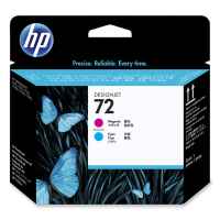 1 x Genuine HP 72 Magenta & Cyan Printhead C9383A