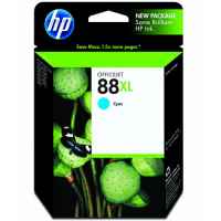 1 x Genuine HP 88XL Cyan Ink Cartridge C9391A