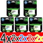 12 Pack Genuine HP 564XL Ink Cartridge Set (4BK,2PBK,2C,2M,2Y) CN684WA CB322WA CB323WA CB324WA CB325WA