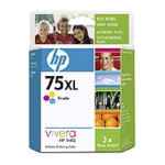 1 x Genuine HP 75XL Colour Ink Cartridge CB338WA