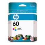 1 x Genuine HP 60 Colour Ink Cartridge CC643WA