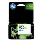 1 x Genuine HP 920XL Cyan Ink Cartridge CD972AA