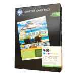 1 x Genuine HP 940XL Cyan & Magenta & Yellow Ink Cartridge Photo Value Pack CG898AA