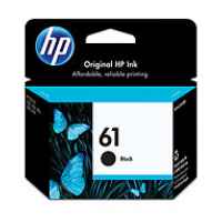 1 x Genuine HP 61 Black Ink Cartridge CH561WA