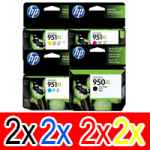 8 Pack Genuine HP 950XL 951XL Ink Cartridge Set (2BK,2C,2M,2Y) CN045AA CN046AA CN047AA CN048AA