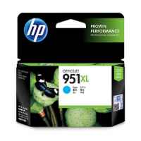 1 x Genuine HP 951XL Cyan Ink Cartridge CN046AA