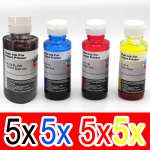 20 Pack Compatible HP 32XL 31 Ink Bottle Set (5BK,5C,5M,5Y) 1VV24AA 1VU26AA 1VU27AA 1VU28AA