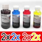 8 Pack Compatible HP 32XL 31 Ink Bottle Set (2BK,2C,2M,2Y) 1VV24AA 1VU26AA 1VU27AA 1VU28AA