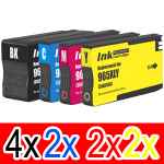 10 Pack Compatible HP 965XL Ink Cartridge Set (4BK,2C,2M,2Y) 3JA84AA 3JA81AA 3JA82AA 3JA83AA