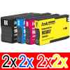 8 Pack Compatible HP 965XL Ink Cartridge Set (2BK,2C,2M,2Y) 3JA84AA 3JA81AA 3JA82AA 3JA83AA