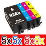 20 Pack Compatible HP 924e Ink Cartridge Set (5BK,5C,5M,5Y) 4K0V0NA 4K0V7NA 4K0V8NA 4K0V9NA