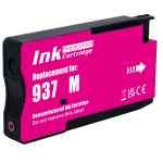 1 x Compatible HP 937 Magenta Ink Cartridge 4S6W3NA