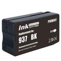 1 x Compatible HP 937 Black Ink Cartridge 4S6W5NA