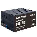 4 Pack Compatible HP 937 Ink Cartridge Set (1BK,1C,1M,1Y) 4S6W2NA 4S6W3NA 4S6W4NA 4S6W5NA