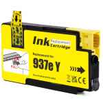 1 x Compatible HP 937e Yellow Ink Cartridge 4S6W8NA
