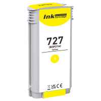 1 x Compatible HP 727 Yellow Ink Cartridge B3P21A