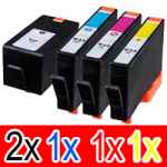 5 Pack Compatible HP 934XL 935XL Ink Cartridge Set (2BK,1C,1M,1Y) C2P23AA C2P24AA C2P25AA C2P26AA