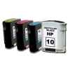 4 Pack Compatible HP 10 & 82 Ink Cartridge Set (1BK,1C,1M,1Y) C4844AA C4911A C4912A C4913A