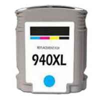 1 x Compatible HP 940XL Cyan Ink Cartridge C4907AA