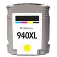 1 x Compatible HP 940XL Yellow Ink Cartridge C4909AA