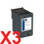 3 x Compatible HP 96 Black Ink Cartridge C8767WA
