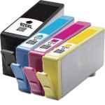 4 Pack Compatible HP 920XL Ink Cartridge Set (1BK,1C,1M,1Y) CD972AA CD973AA CD974AA CD975AA