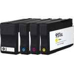 4 Pack Compatible HP 950XL 951XL Ink Cartridge Set (1BK,1C,1M,1Y) CN045AA CN046AA CN047AA CN048AA