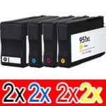 8 Pack Compatible HP 950XL 951XL Ink Cartridge Set (2BK,2C,2M,2Y) CN045AA CN046AA CN047AA CN048AA