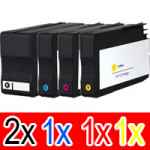 5 Pack Compatible HP 932XL 933XL Ink Cartridge Set (2BK,1C,1M,1Y) CN053AA CN054AA CN055AA CN056AA