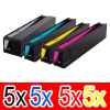 20 Pack Compatible HP 970XL 971XL Ink Cartridge Set (5BK,5C,5M,5Y) CN625AA CN626AA CN627AA CN628AA