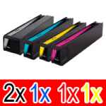 5 Pack Compatible HP 970XL 971XL Ink Cartridge Set (2BK,1C,1M,1Y) CN625AA CN626AA CN627AA CN628AA