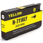 1 x Compatible HP 711 Yellow Ink Cartridge CZ132A