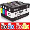 20 Pack Compatible HP 711 Ink Cartridge Set (5BK,5C,5M,5Y) CZ133A CZ130A CZ131A CZ132A