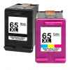 2 Pack Compatible HP 65XL Black & Colour Ink Cartridge Set N9K04AA N9K03AA
