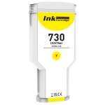 1 x Compatible HP 730 Yellow Ink Cartridge P2V70A