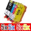 20 Pack Compatible HP 905XL Ink Cartridge Set (5BK,5C,5M,5Y) T6M17AA T6M05AA T6M09AA T6M13AA