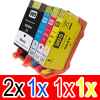 5 Pack Compatible HP 905XL Ink Cartridge Set (2BK,1C,1M,1Y) T6M17AA T6M05AA T6M09AA T6M13AA