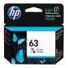 1 x Genuine HP 63 Colour Ink Cartridge F6U61AA