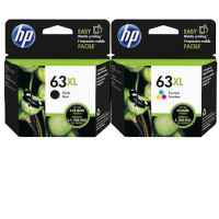 HP 63 & 63XL (F6U61AA - F6U64AA) Ink Cartridges
