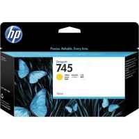 1 x Genuine HP 745 Yellow Ink Cartridge F9J96A