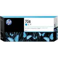 1 x Genuine HP 728 Cyan Ink Cartridge F9K17A