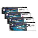 4 Pack Genuine HP 976Y Ink Cartridge Set (1BK,1C,1M,1Y) L0R08A L0R05A L0R06A L0R07A